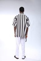 ETW BLACK AND WHITE STRIPPED SHIRT 003