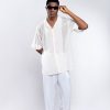 ETW WHITE NET SHIRT 005