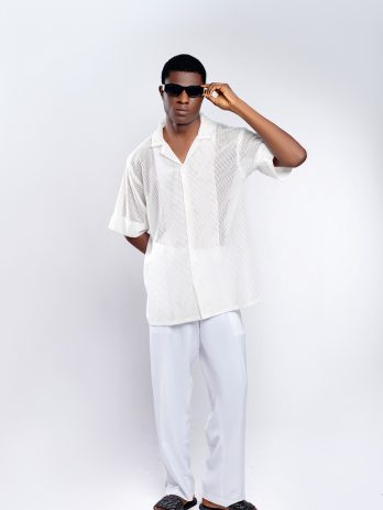 ETW WHITE NET SHIRT 005