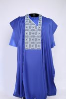 ETW BLUE EMBROIDERY DESIGNED AGBADA 003