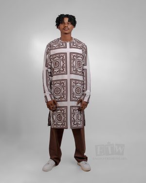 ETW BROWN AND WITH DESIGNED CREPE 02