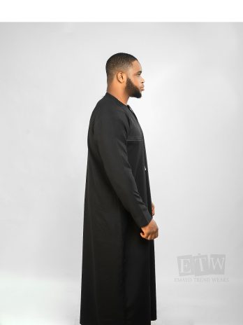 ETW BLACK AND WHITE DESIGNED JALABIA 008