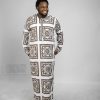 ETW BROWN AND WHITE DESIGNED JALABIA 010