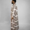 ETW BROWN AND WHITE DESIGNED JALABIA 010