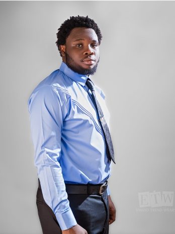ETW sky blue corporate shirt