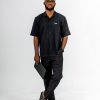 ETW short sleeved corporate two-piece crepe