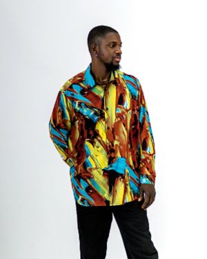 ETW Rainbow designed long sleeved shirt