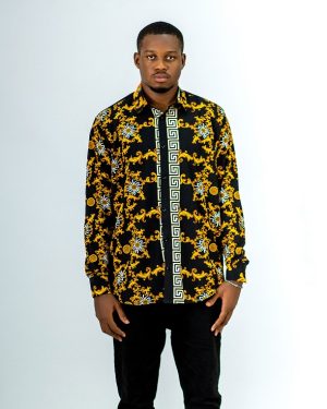 ETW spiral designed long sleeved shirt
