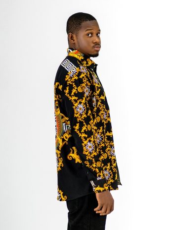 ETW spiral designed long sleeved shirt